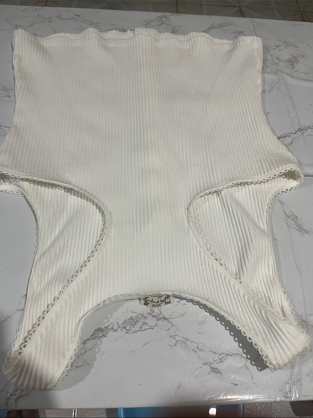 Free people Ribbed Button-Front Tank Top - Picture 3 of 3